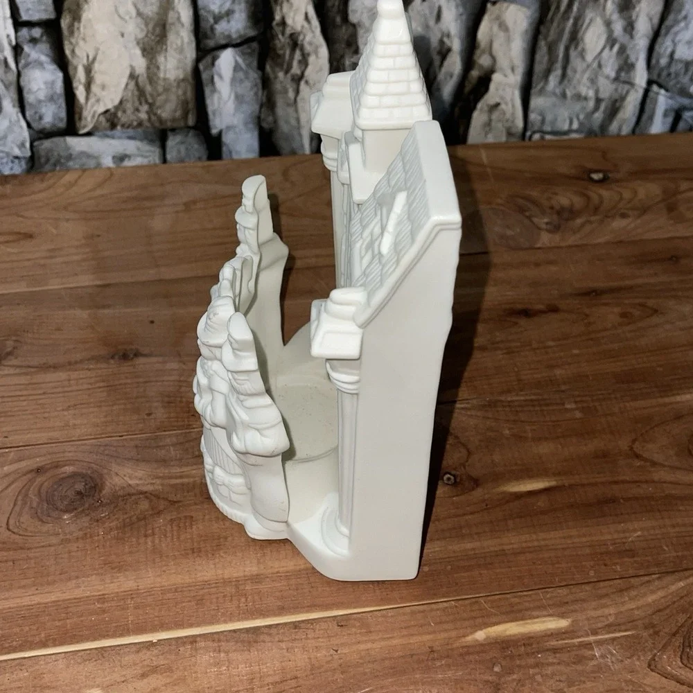 Partylite Village Christmas Carolers Tealight Candle Holder P0204 White Bisque - Picture 6 of 10